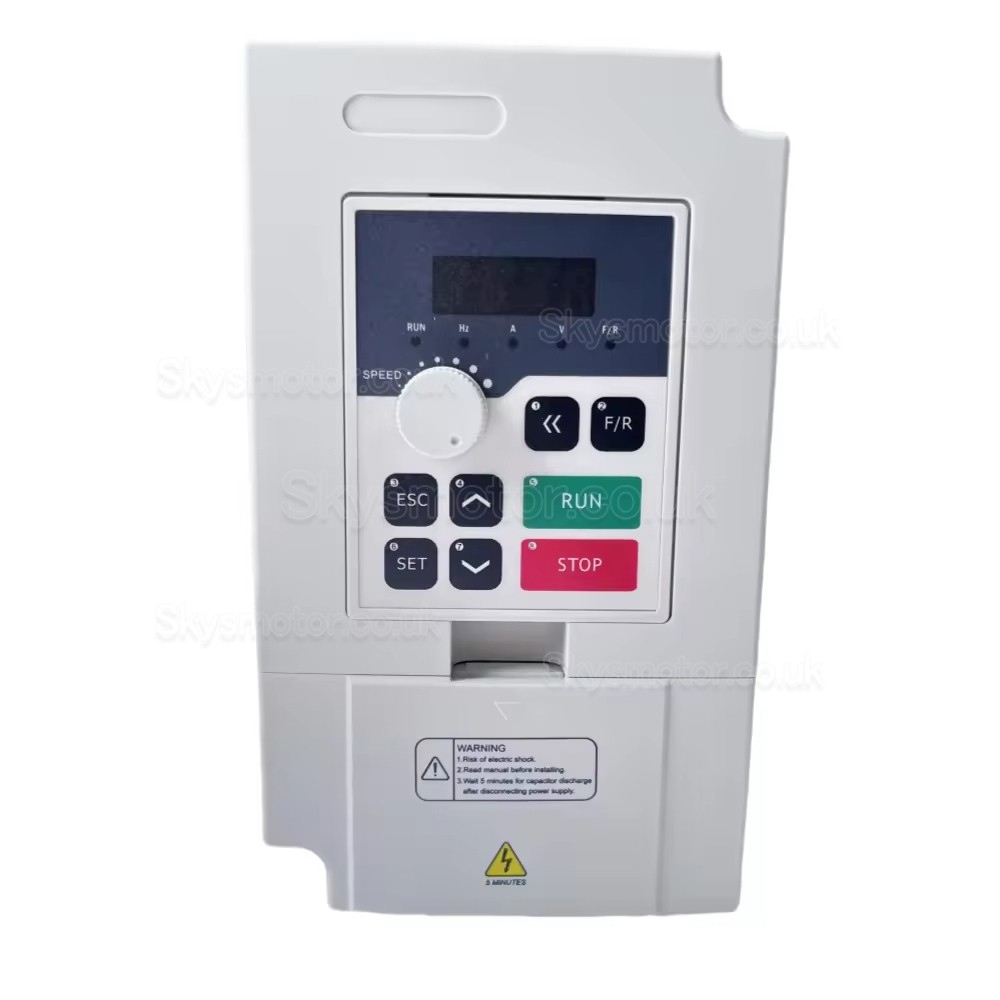 2.2kW 110V/220V/380V Water Cooled Spindle Motor Kit OSP001699 with Spindle Drives + Water Pump + 13Pcs ER20 Collet + Bracket